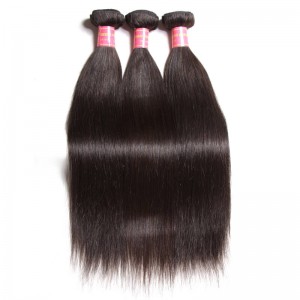 Straight Weave Bundles Half Up Half Down, Sew In Hairstyles With ...