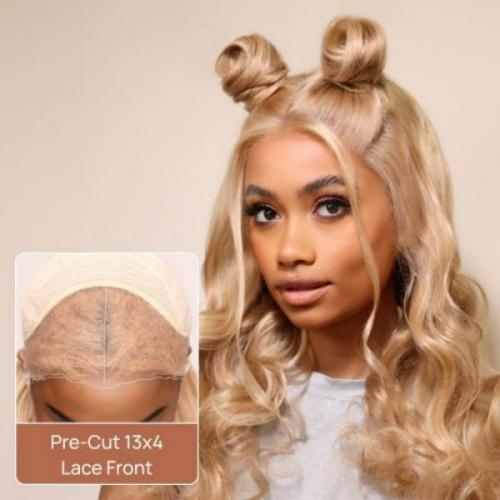 ash blonde pre everything body wave wig