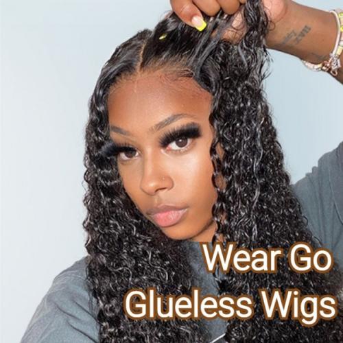 wear go glueless curly wig